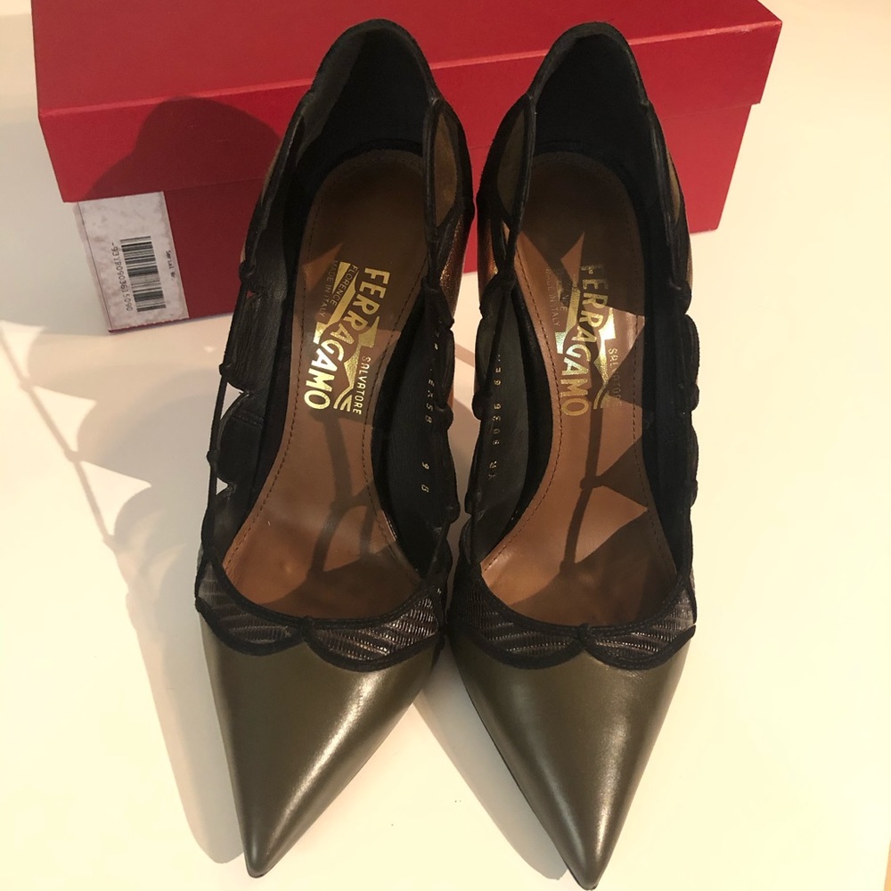 Salvatore Ferragamo - FELISIA FORET Pumps EU 39 - Picture 6 of 10
